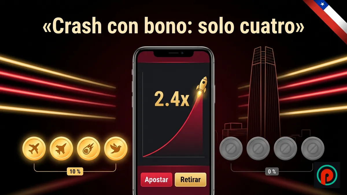 Juegos crash en el celular: solo cuatro títulos aportan al rollover, el resto queda en 0 %
